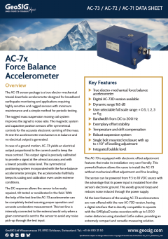 GeoSIG AC-7x