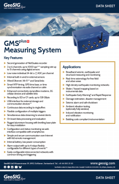 GeoSIG GMS