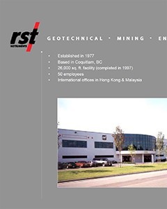 RST Instruments Online Brochure